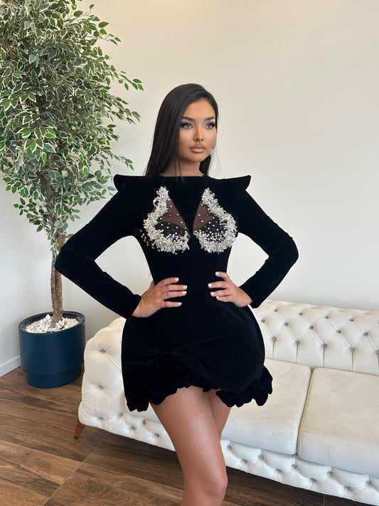 Beautiful Black Dress - Minna Fashion