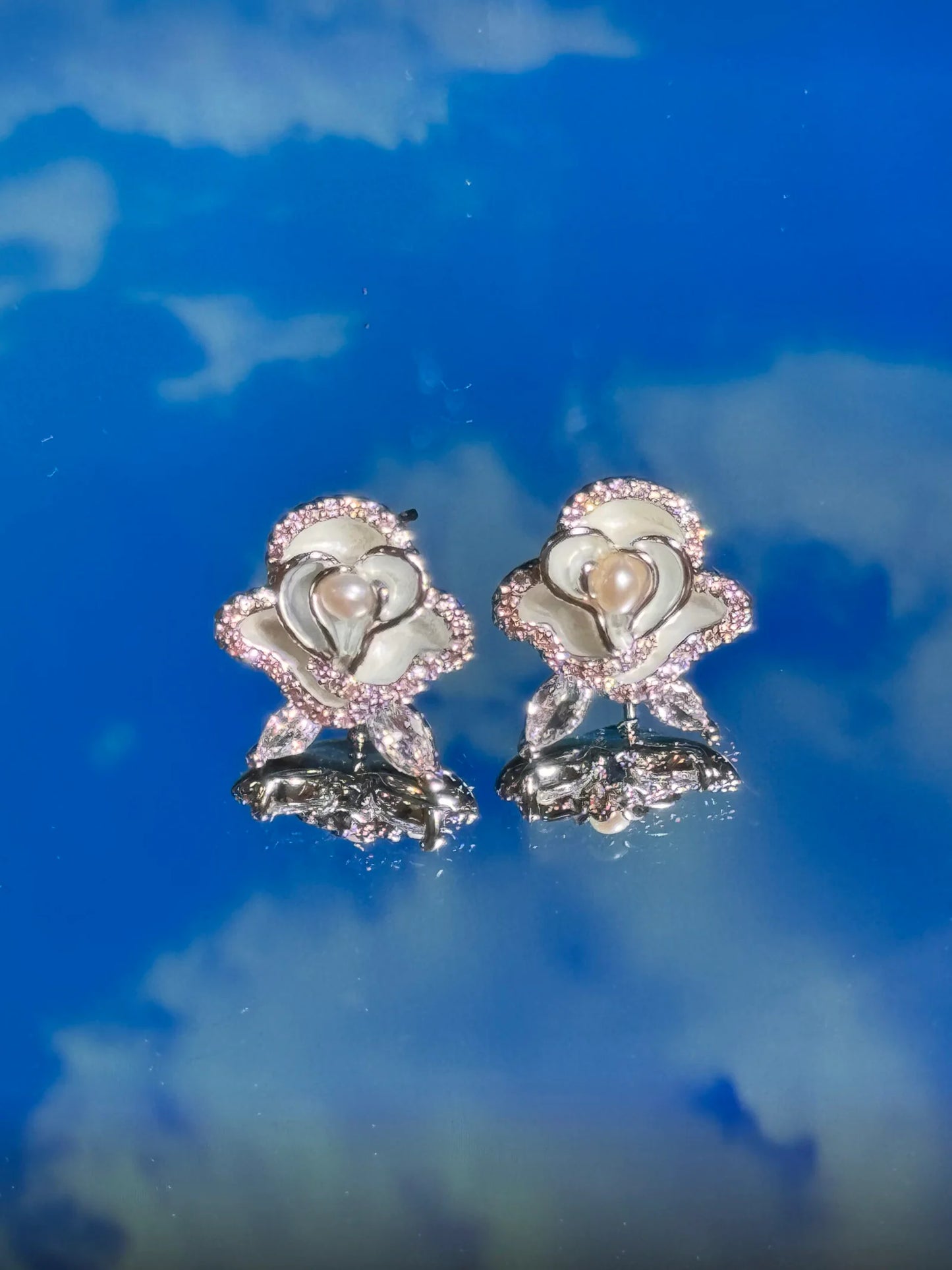Mini Pearl Earrings