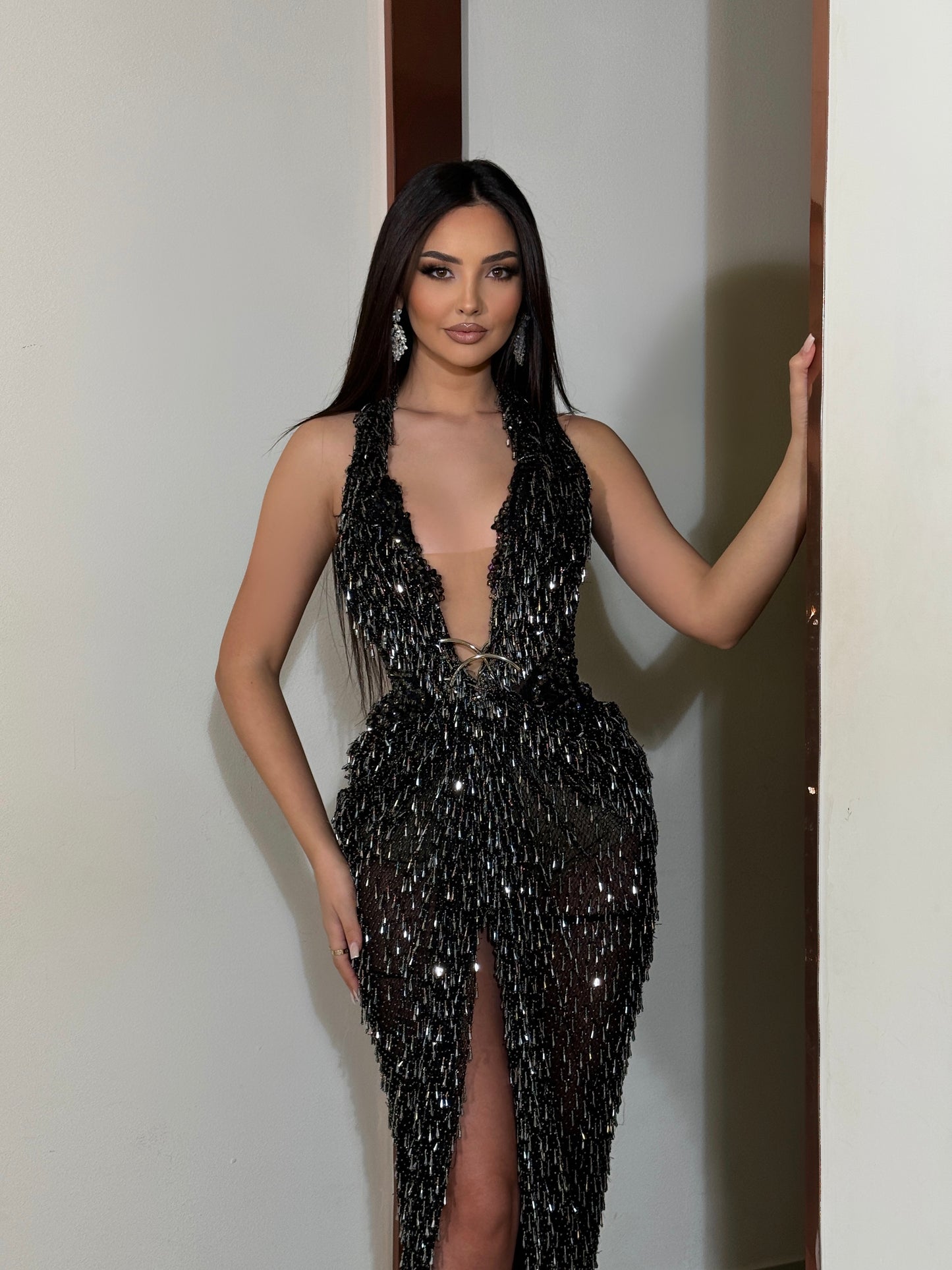 Bianca Black Dress