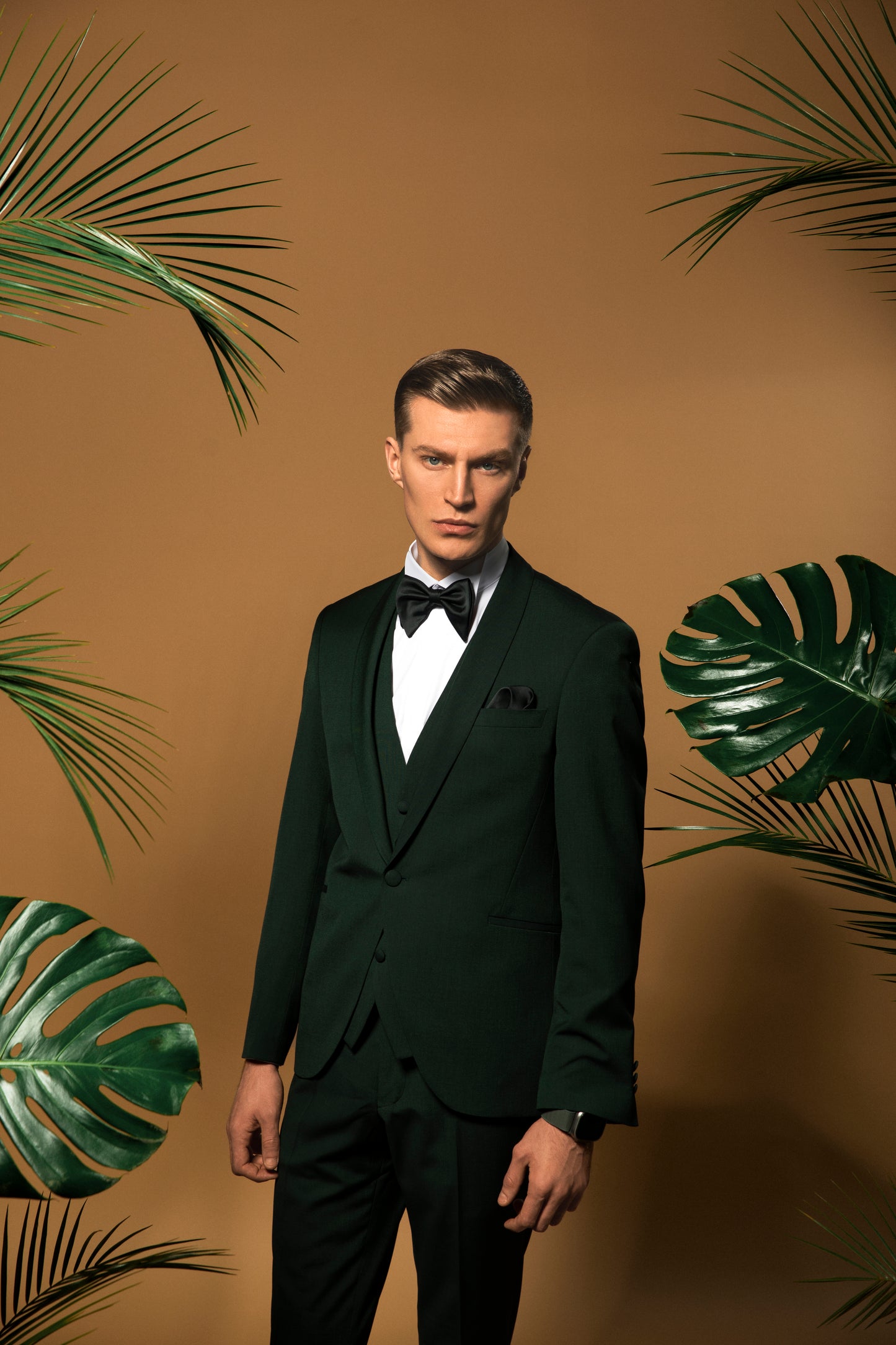 Elegant Pine Shadow Suit - Minna Fashion