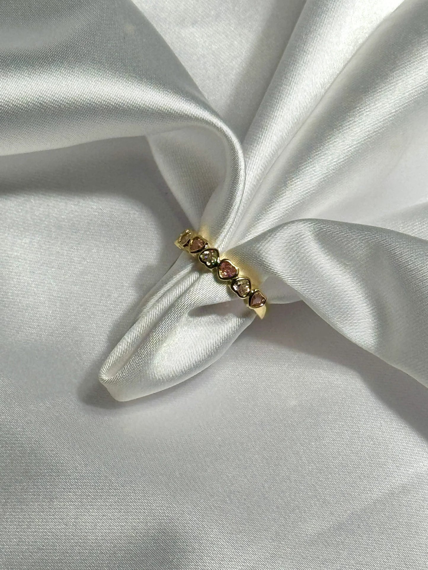 Mini Hearts Ring
