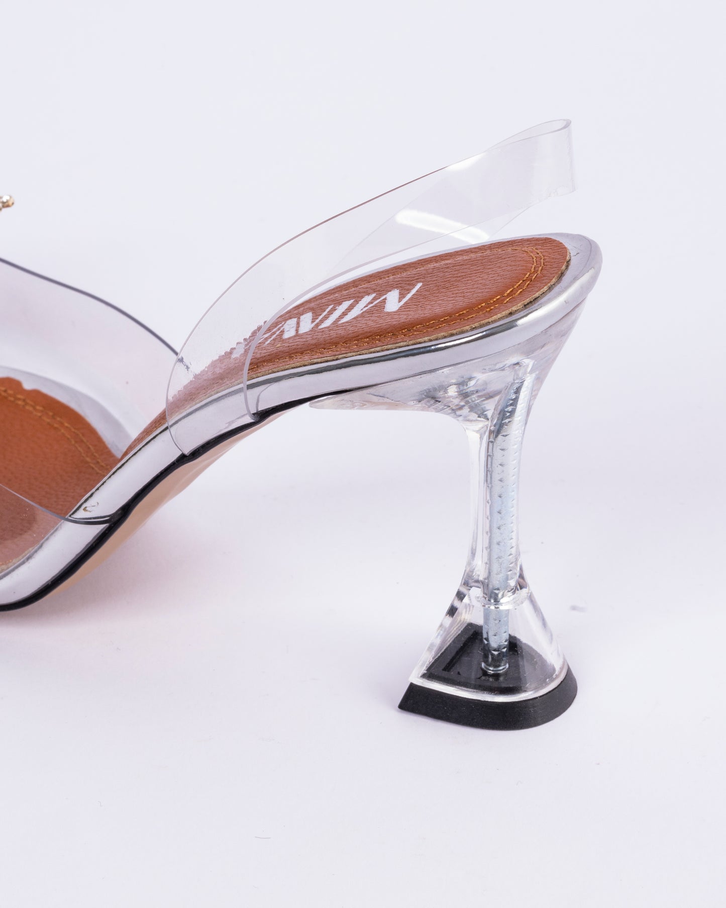 Clear Stiletto Heels