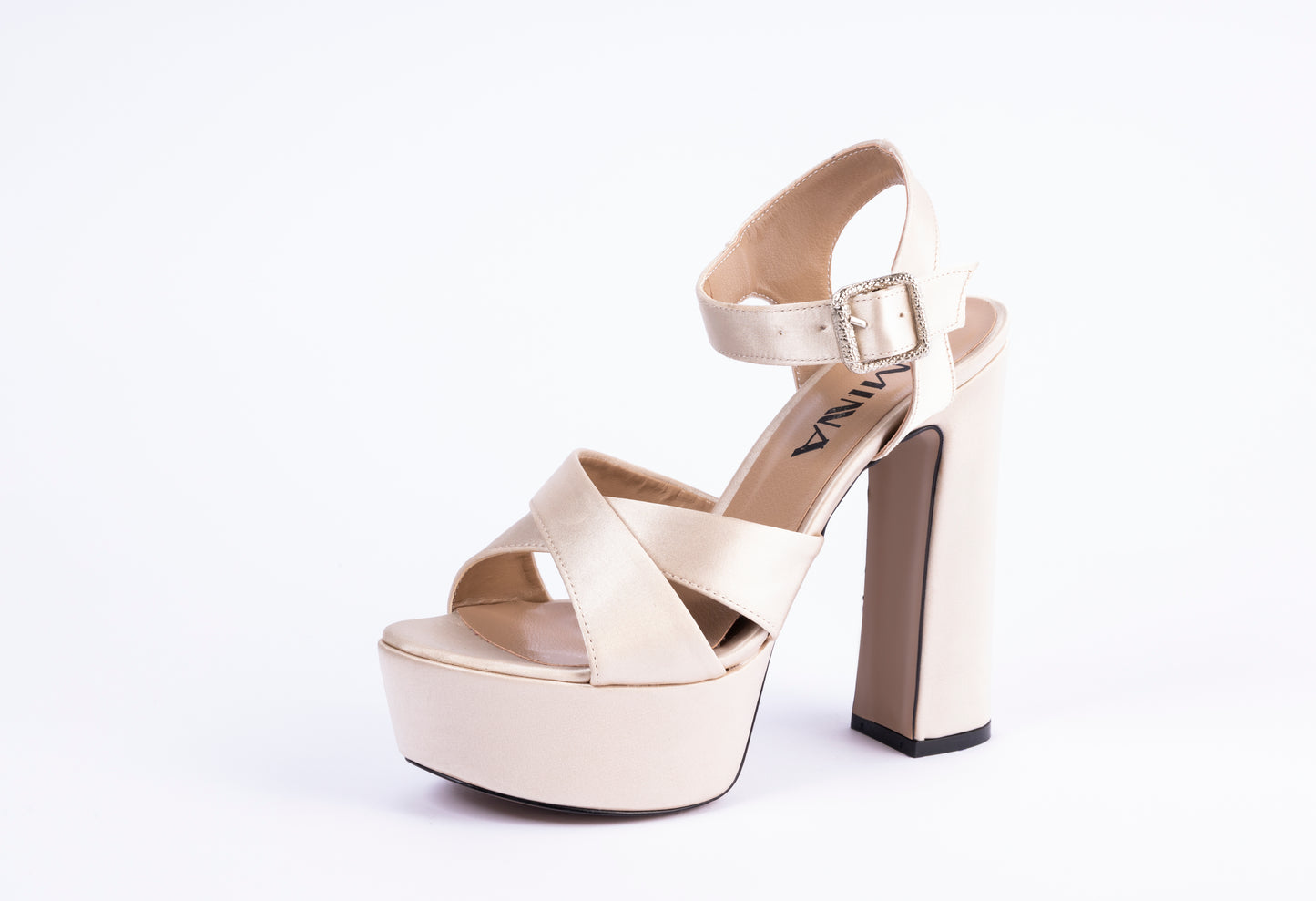 Bow Platform High Heels