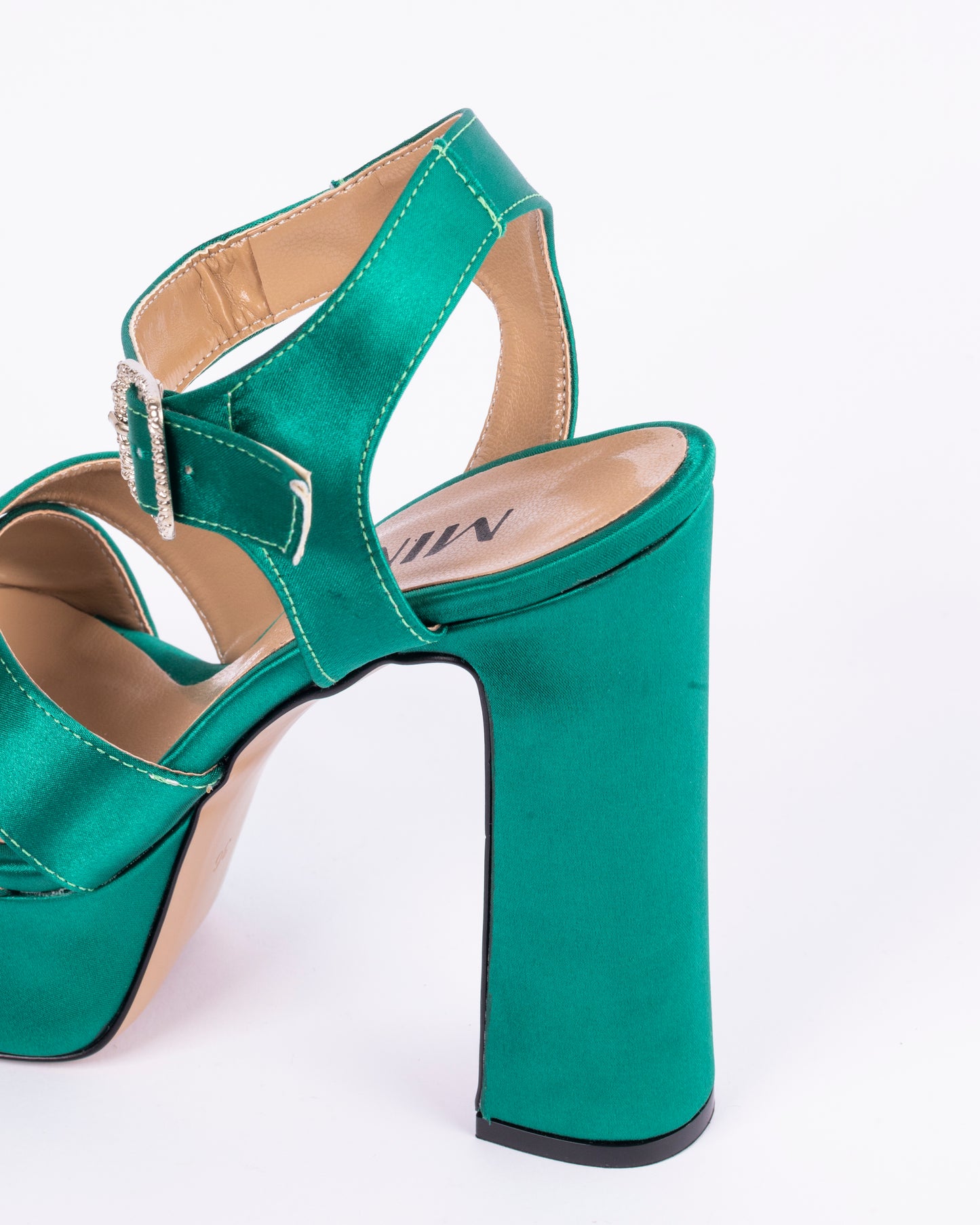 Bow Platform High Heels