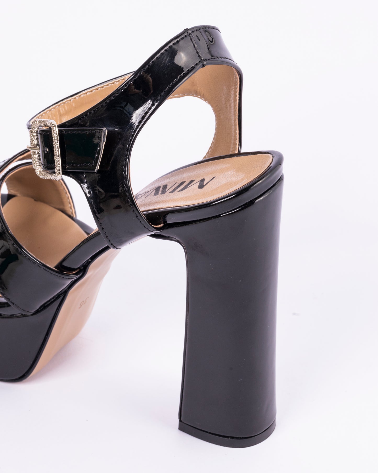 Bow Platform High Heels