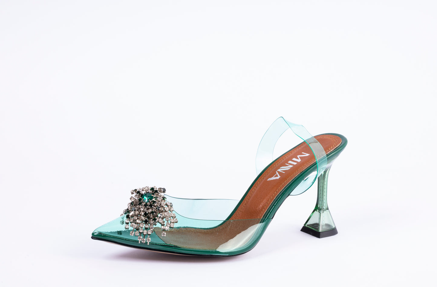Clear Stiletto Heels