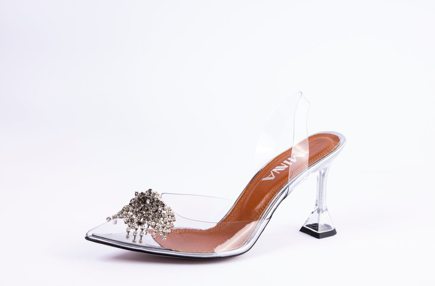Clear Stiletto Heels