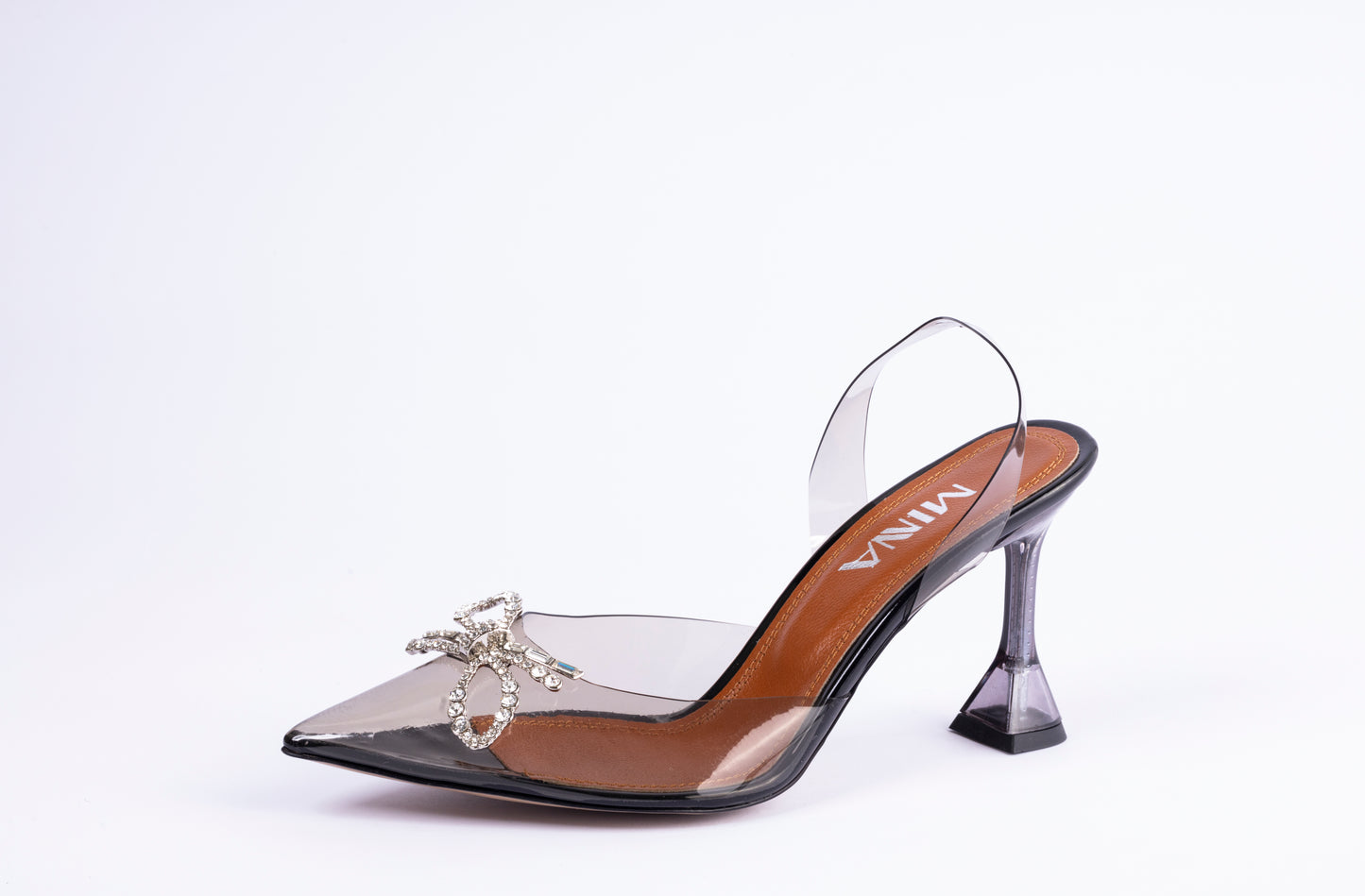 Clear Stiletto Heels
