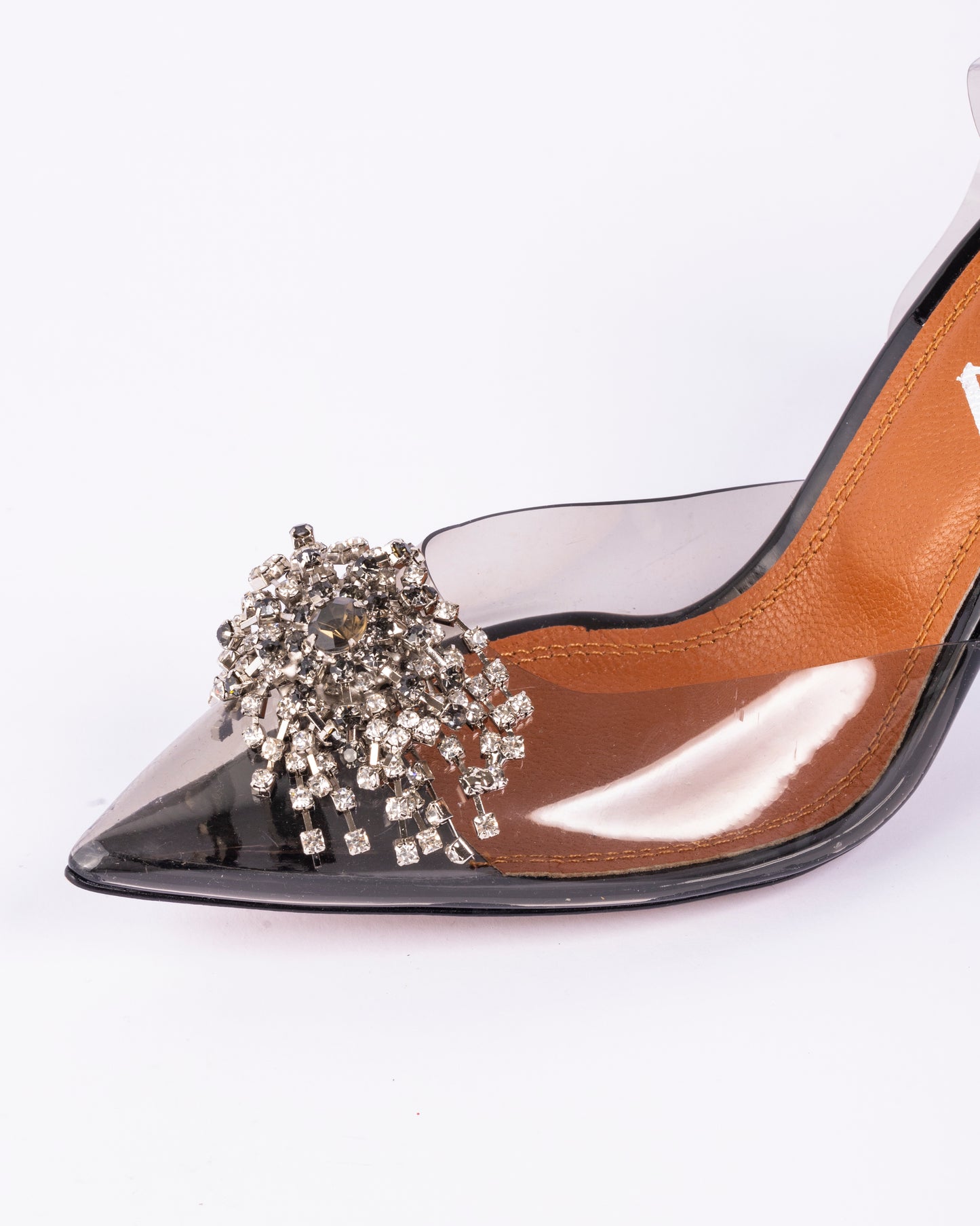 Clear Stiletto Heels