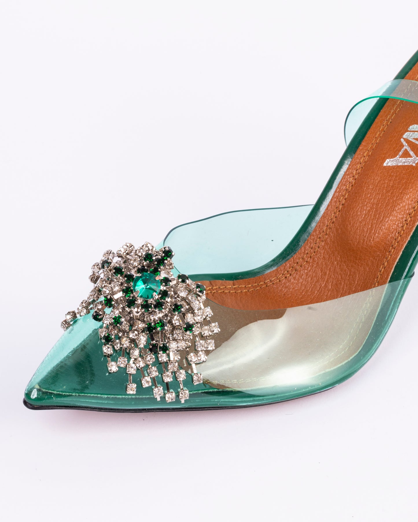 Clear Stiletto Heels