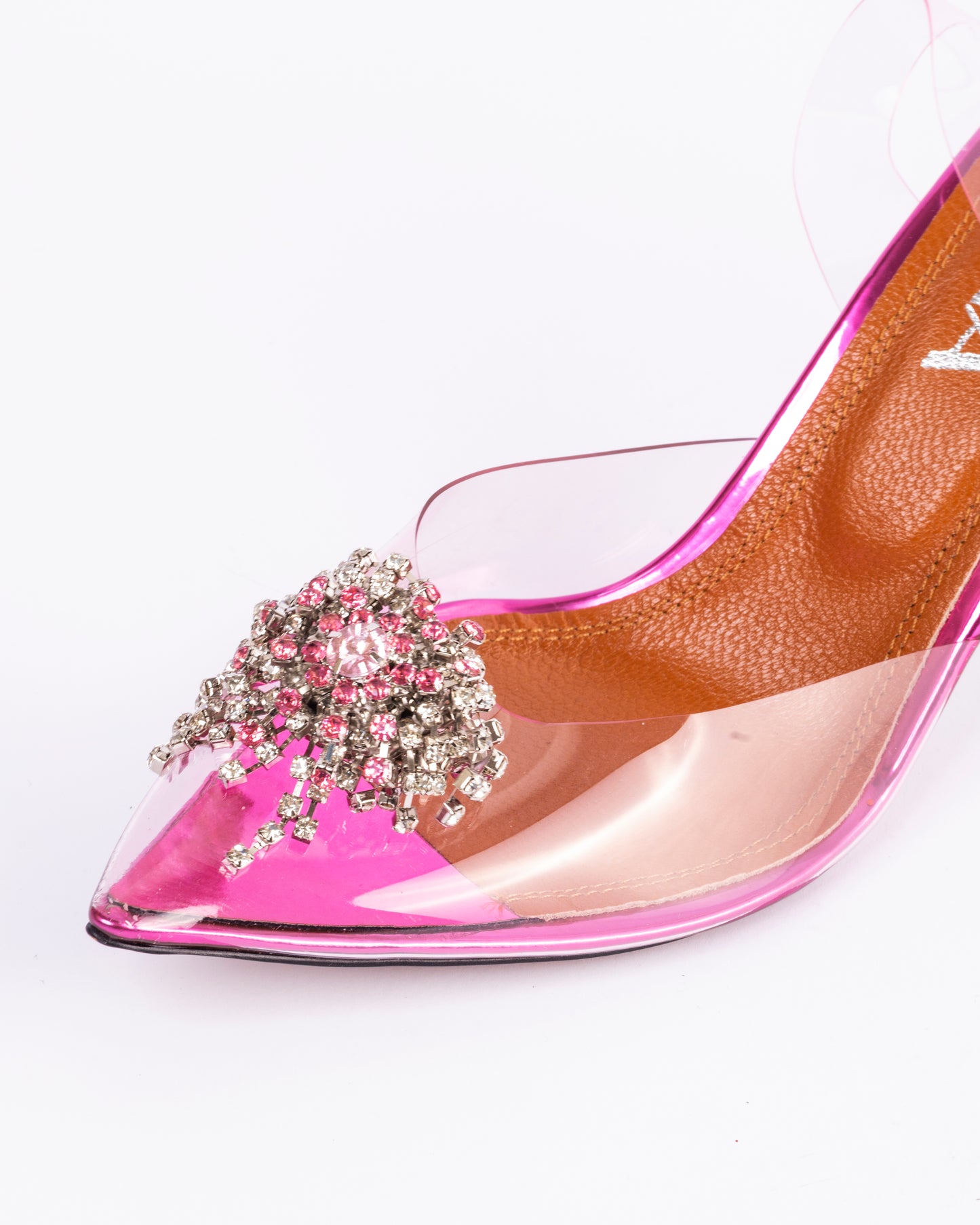 Clear Stiletto Heels