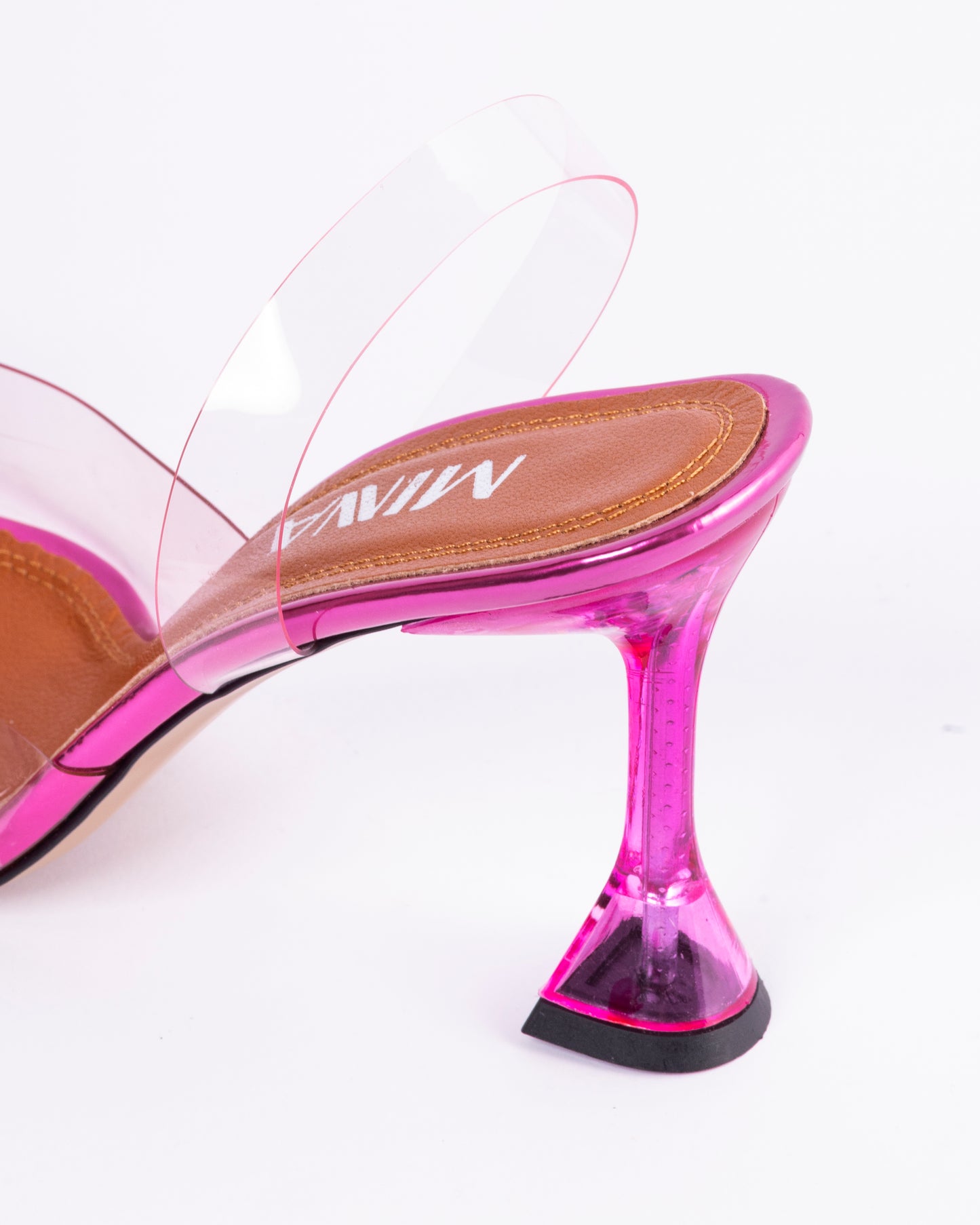 Clear Stiletto Heels