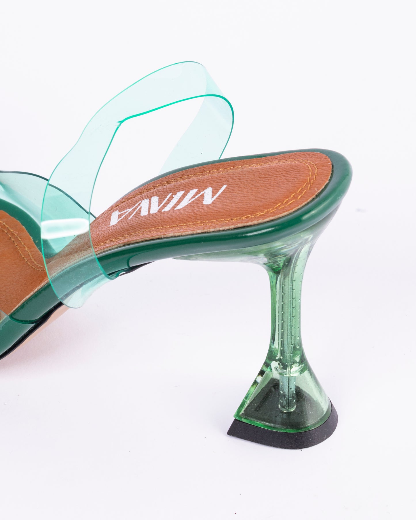 Clear Stiletto Heels