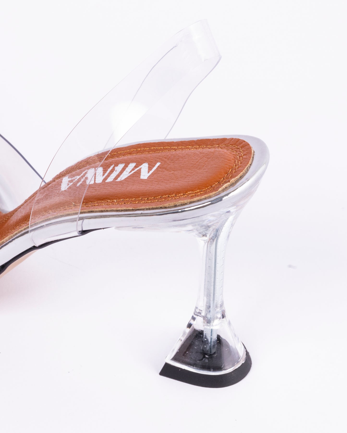 Clear Stiletto Heels