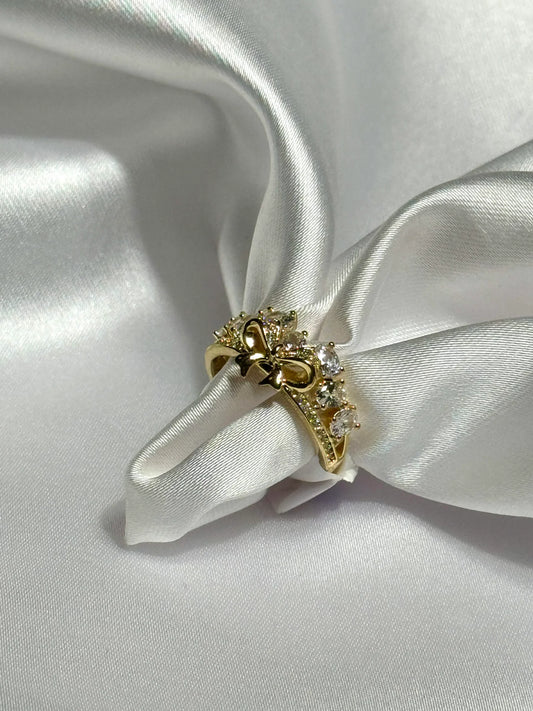 Bow and Stones Ring