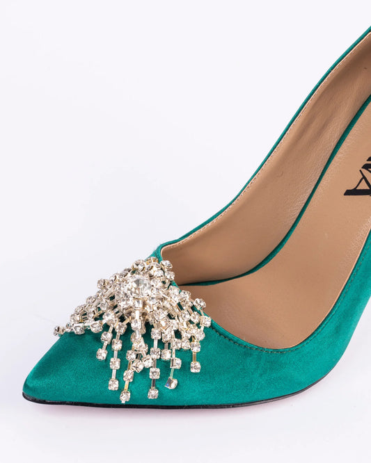 Satin Feel Stiletto Heels