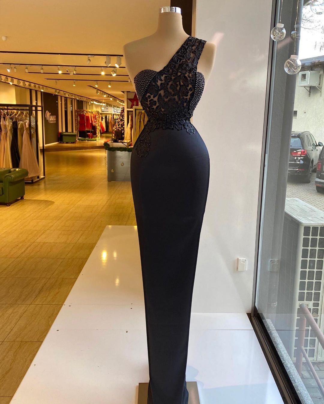 Bodycon Elegant Black Dress - Minna Fashion