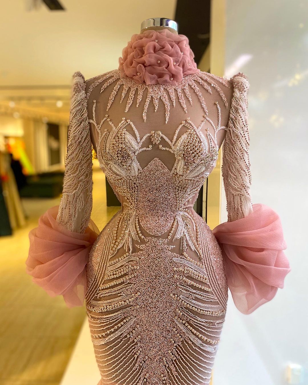 Gold Rose Dress - Minna Fashion
