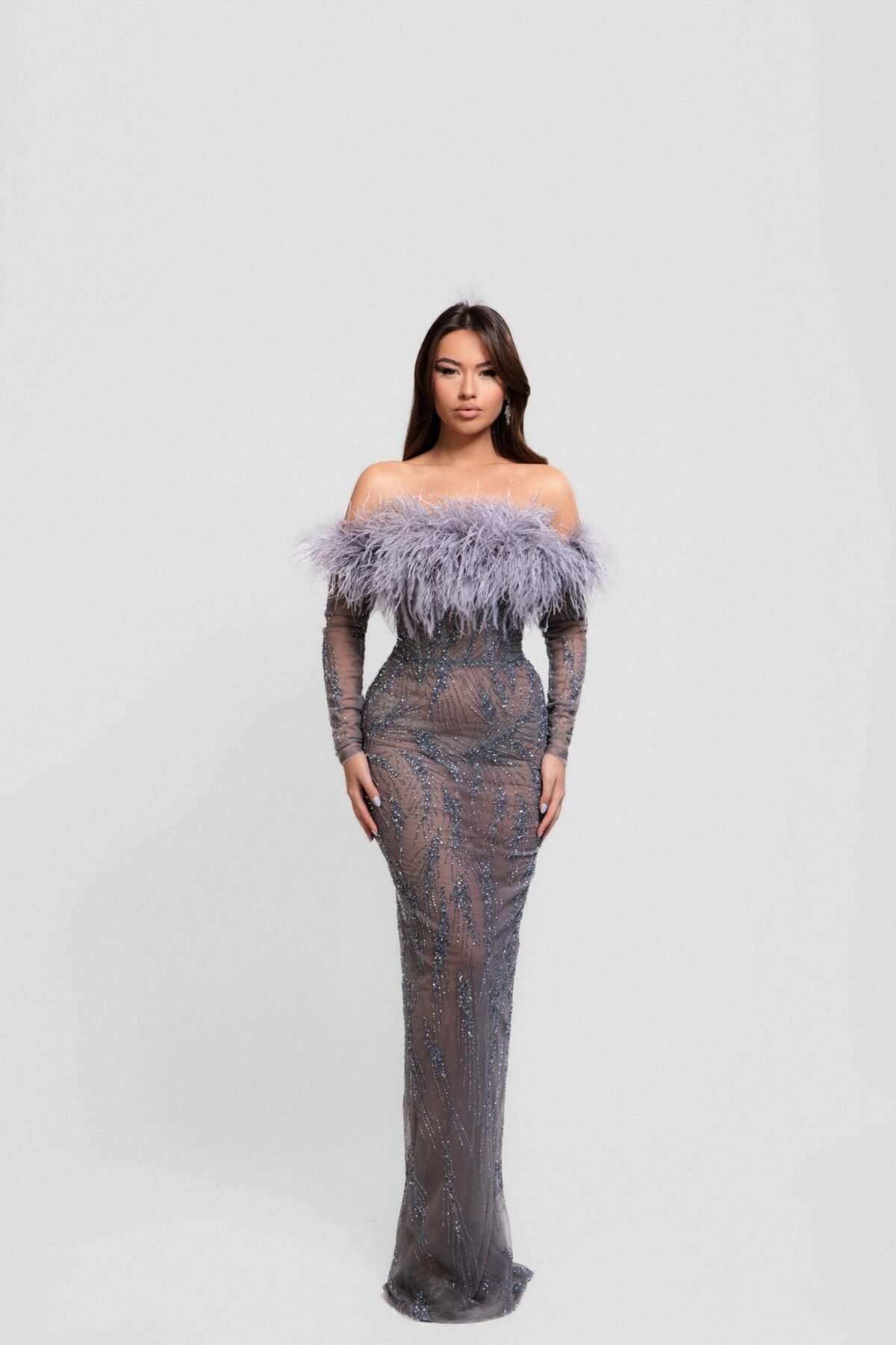 JULIA 6 scaled haute couture dress