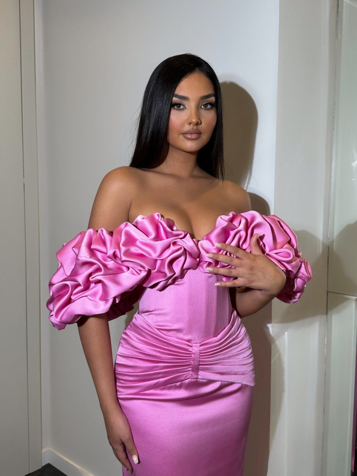 ambriosa pink 2 1 scaled haute couture dress