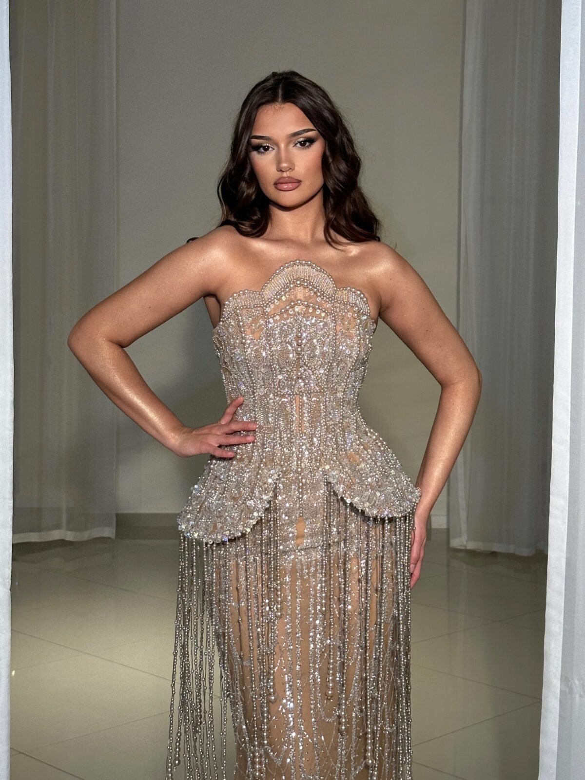 aster gold 2 1 scaled haute couture dress