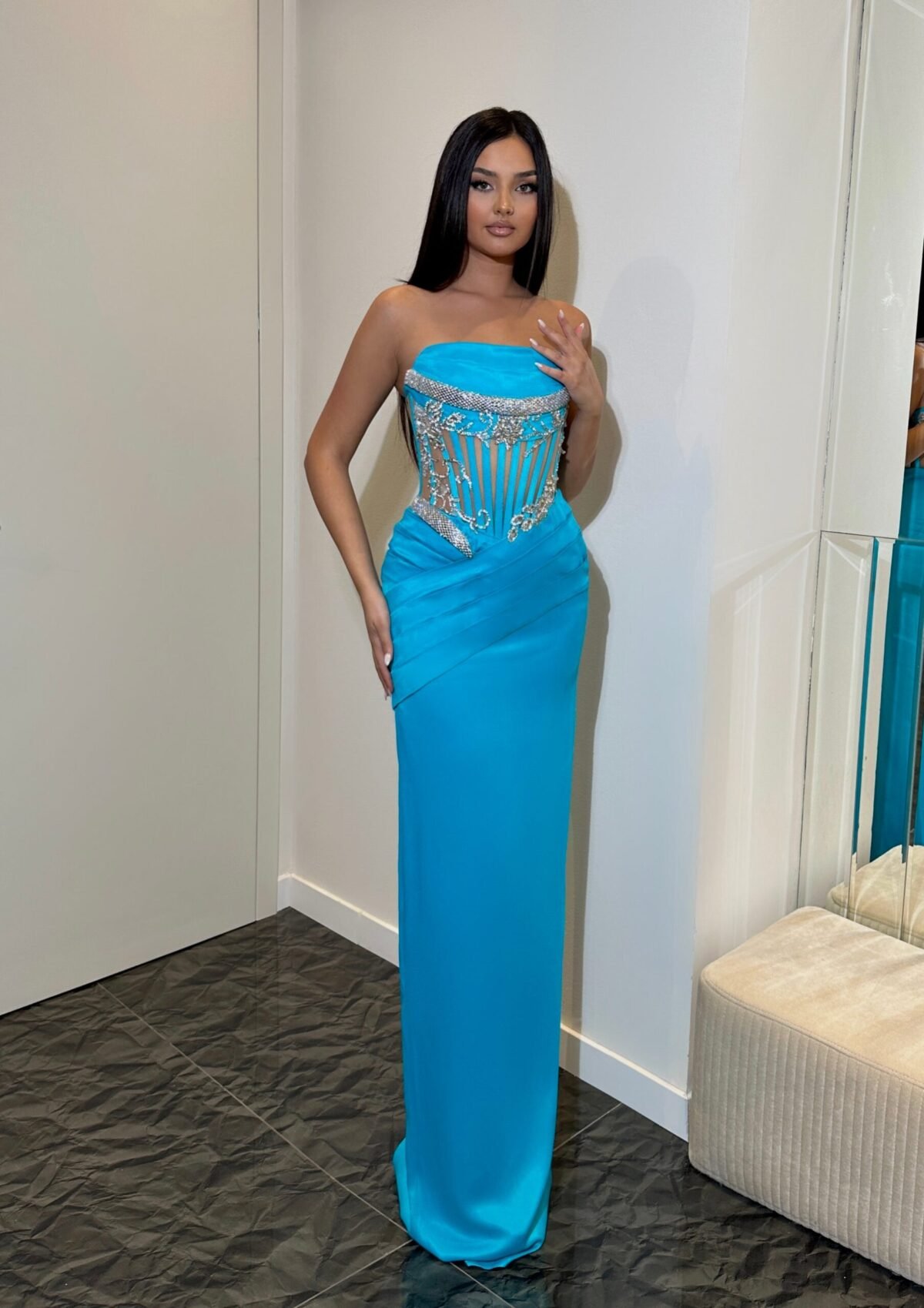 calix blue 1 scaled haute couture dress