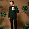 Elegant Pine Shadow Suit - Minna Fashion