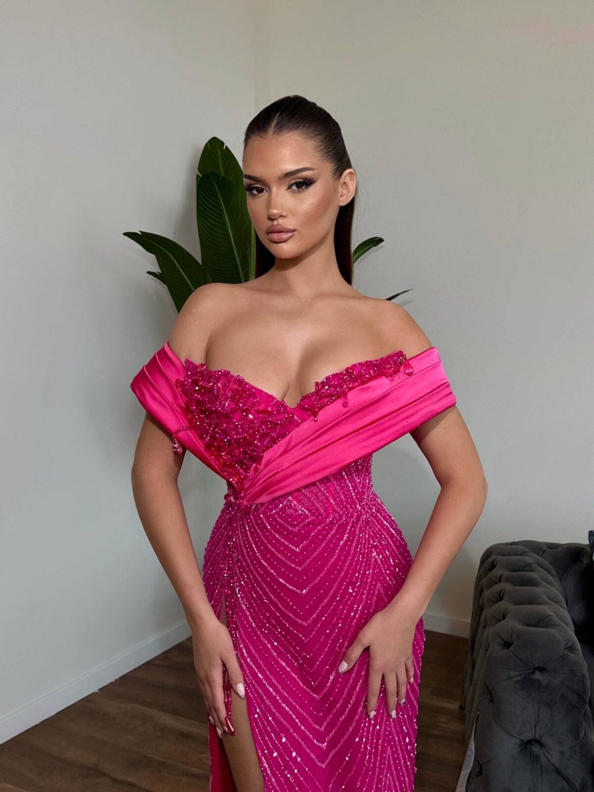 yris pink 2 scaled haute couture dress